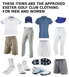 Exeter Golf Club Dress Code