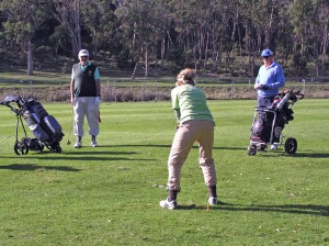 Some of the golfers having a great day at Exeter's Holden Scramble Day.